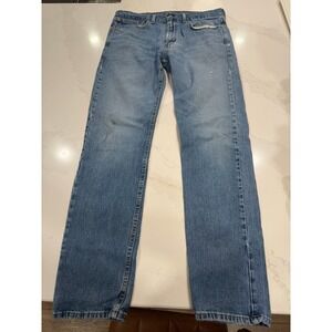 Levi's Men's 502 Jeans Blue 34x34 Cotton Blend Straight Leg